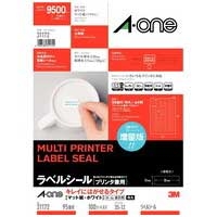 スマートオフィス】OAラベルA4 95面四辺余白10シート 72295 エーワン