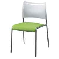 スマートオフィス】会議イス ASL-110PV-GR グリーン アイリスチトセ