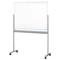 スマートオフィス】脚付両面ホーローホワイトボード SR-32PT 日学