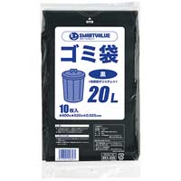 【福袋セール】 LDD スマートオフィス】ゴミ袋 半透明 N209J-20 10枚 20L 日用品