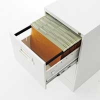 (業務用) QUEST ファイリングキャビ用仕切板 1枚 QE-N-SI-A4 〔×10セット〕