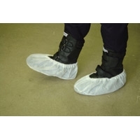 （まとめ） ミドリ安全 帆布靴カバー白〔×10セット〕 まとめ） ミドリ安全 帆布靴カバー白〔×10セット〕