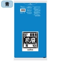 スマートオフィス】△ポリゴミ袋 N-93 透明 90L 10枚 日本サニパック