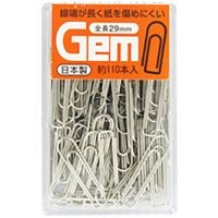 スマートオフィス】ゼムクリップ GP-501 大 50g ミツヤ
