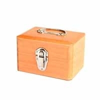 スマートオフィス】木製かけ錠印箱 Y73 大 yoshino