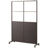 スマートオフィス】パネル W1200×H1800mm キャスター付 スマイル