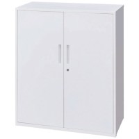 美品 JOINTEX スティール書庫 上下セット JH-8840HT 上段 アクリル戸 JH-8840G ＋ 下段 チール戸 JH-8840S ＋ ベース JH-8840B メーカー新品価格93,368円の品 スマートオフィス】組立式スチール引違保管庫 JH-8840S ジョインテックス
