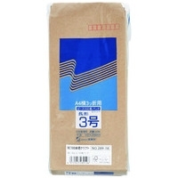 スマートオフィス】未晒クラフト封筒角2 100枚 799-10 高春堂