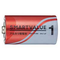 スマートオフィス】アルカリ乾電池 単3×200本 N123J-4P-50 スマート