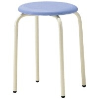 スマートオフィス】丸イス RS-46P グリーン SH460 ホウトク